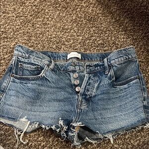 PacSun Distressed Blue Jean Shorts NEVER WORN